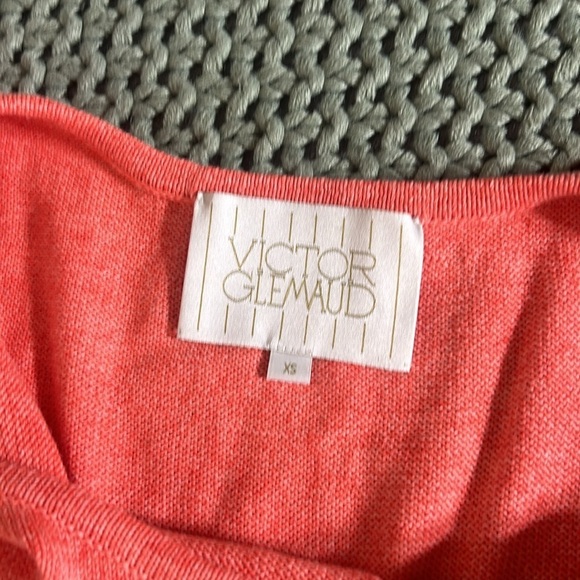 Victor Glemaud Womens Coral Crochet Eyelet Cotton Maxi Dress XS Resort Boho - Picture 10 of 11